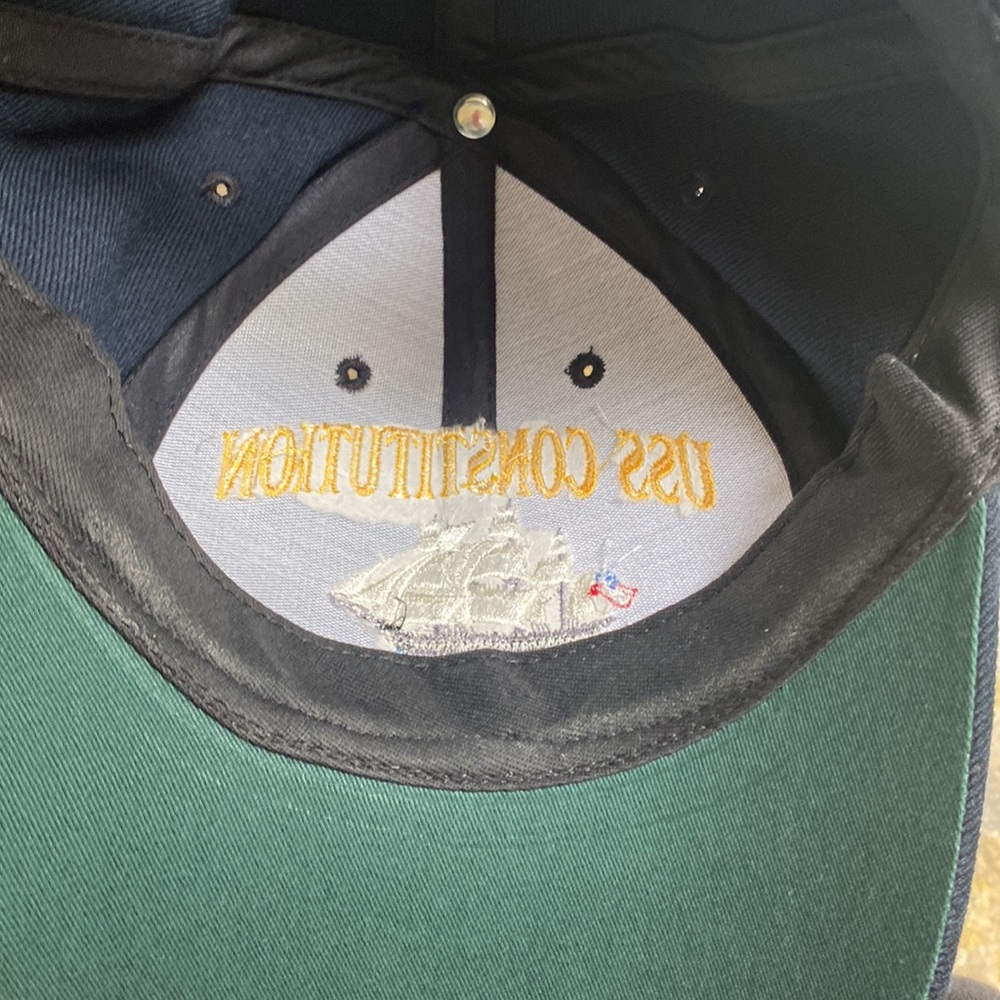 🇺🇸USS Constitution Black Hat / Cap “Old Ironsides” 🇺🇸 - Picture 6 of 7